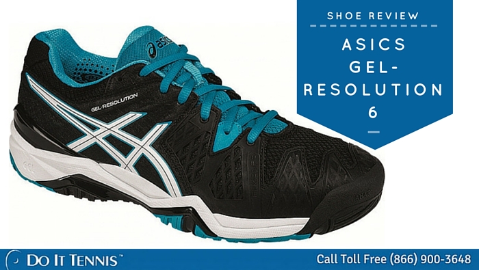 Asics Gel Resolution 6 Tennis Shoe 
