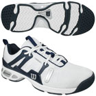Wilson Men's Tour Spin Tennis Shoe (White/Navy)