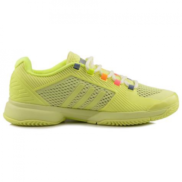 Adidas Women's Barricade 2015 Tennis Shoes (Lime Green) Do It Tennis