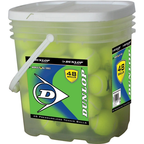 Dunlop Pressureless Tennis Ball Bucket Do It Tennis