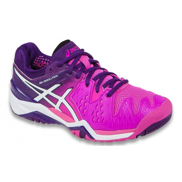 pink asics shoes