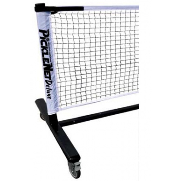 Deluxe Portable Pickleball Net On Wheels Do It Tennis
