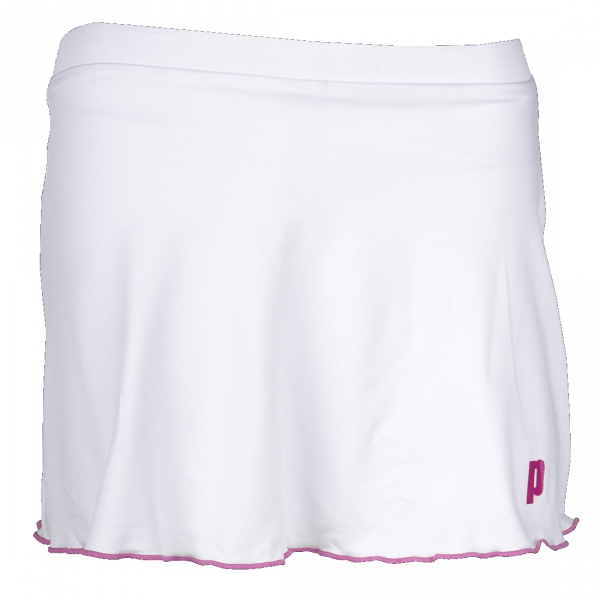 Prince Women's Tennis Skort (White/ Berry) Do It Tennis