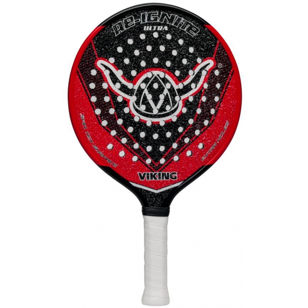 Viking ReIgnite Ultra Platform Tennis Paddle (Black/ Red) Do It Tennis