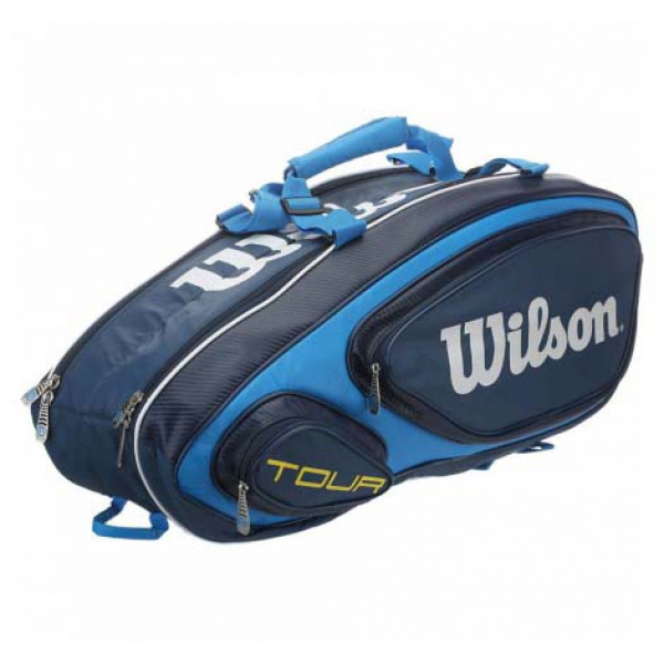 Wilson Tour V 9 Pack Tennis Bag (Blue) Do It Tennis