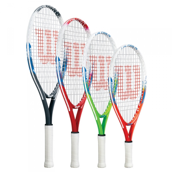 Wilson US Open Junior Tennis Racquet bundled with Red Foam Tennis Balls