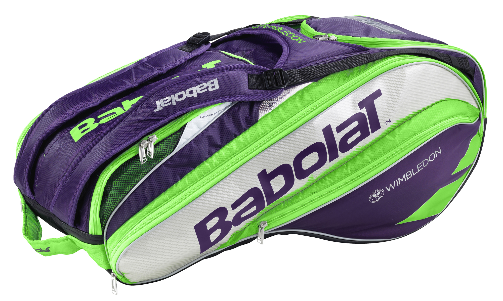 Babolat Pure Wimbledon Racquet Holder x12 2016 from Do It Tennis