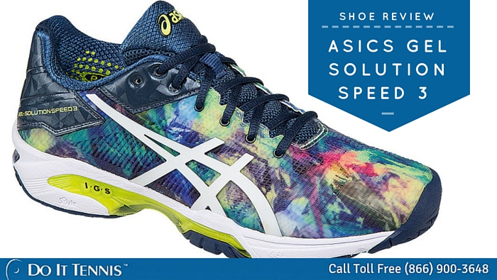Asics Gel Solution Speed 3 Tennis Shoe Review