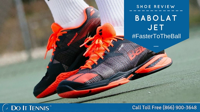 Babolat Jet Tennis Shoe Review #‎FasterToTheBall‬