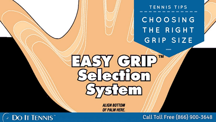 Choosing the Right Tennis Racquet Grip Size