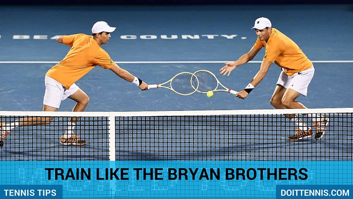 Doubles Tennis Training Tips: Train Like the Bryan Brothers