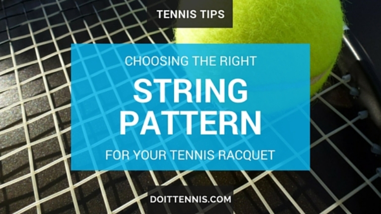 Tennis Racquet Stringing Patterns