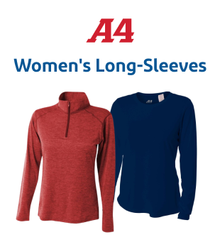 A4 Women's Long-Sleeve Shirts