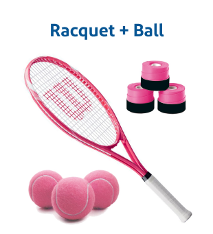  Beginner Adult Tennis Racquet & Ball Sets