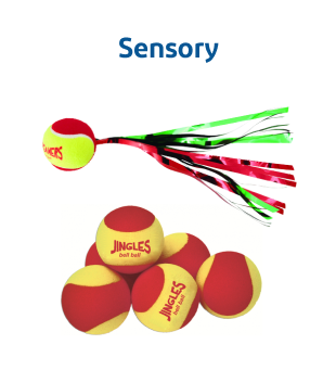 Junior Tennis Balls w Sensory Enhancements