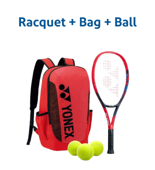 Racquet + Bag + Ball