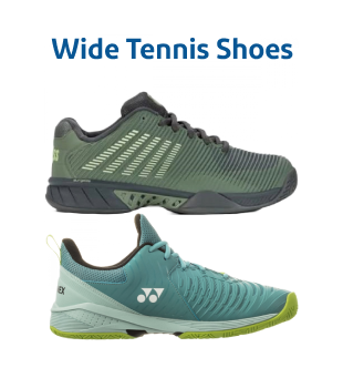 Wide Tennis Shoes