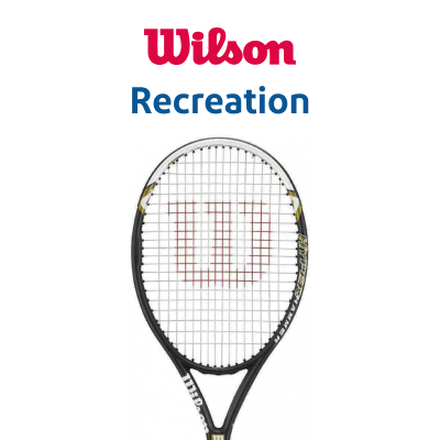 Wilson Recreation Pre-Strung Tennis Racquets