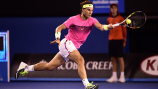 Nadal Metalic Tennis Shorts - AusOpen 2015