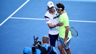 Federer Metalic Tennis Shorts - AusOpen 2015
