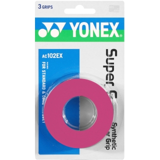 Yonex Super Grap 3-Pack (Pink)