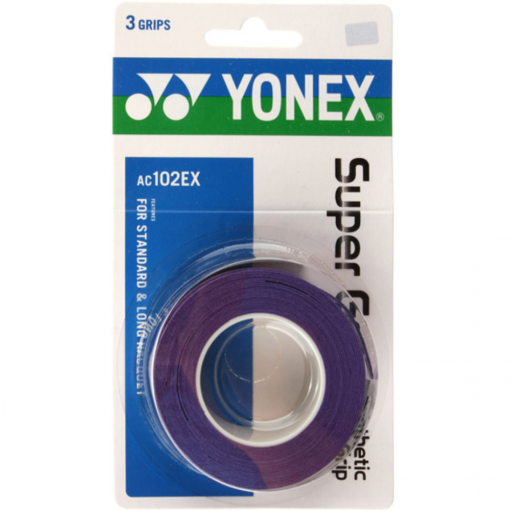 Yonex Super Grap 3-Pack (Purple)