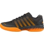 K-Swiss Men's Hypercourt Express Tennis Shoes (Dark Shadow/Blazing Orange)