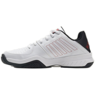 05443-103 K-Swiss Men's Court Express Tennis Shoes (Black/White/Poppy Red)