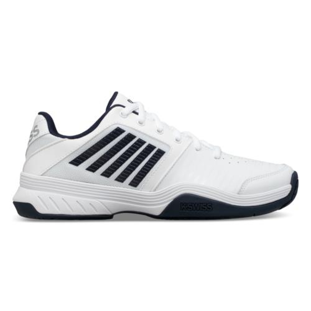 05443-109 K-Swiss Men's Court Express Tennis Shoes (White/Navy)