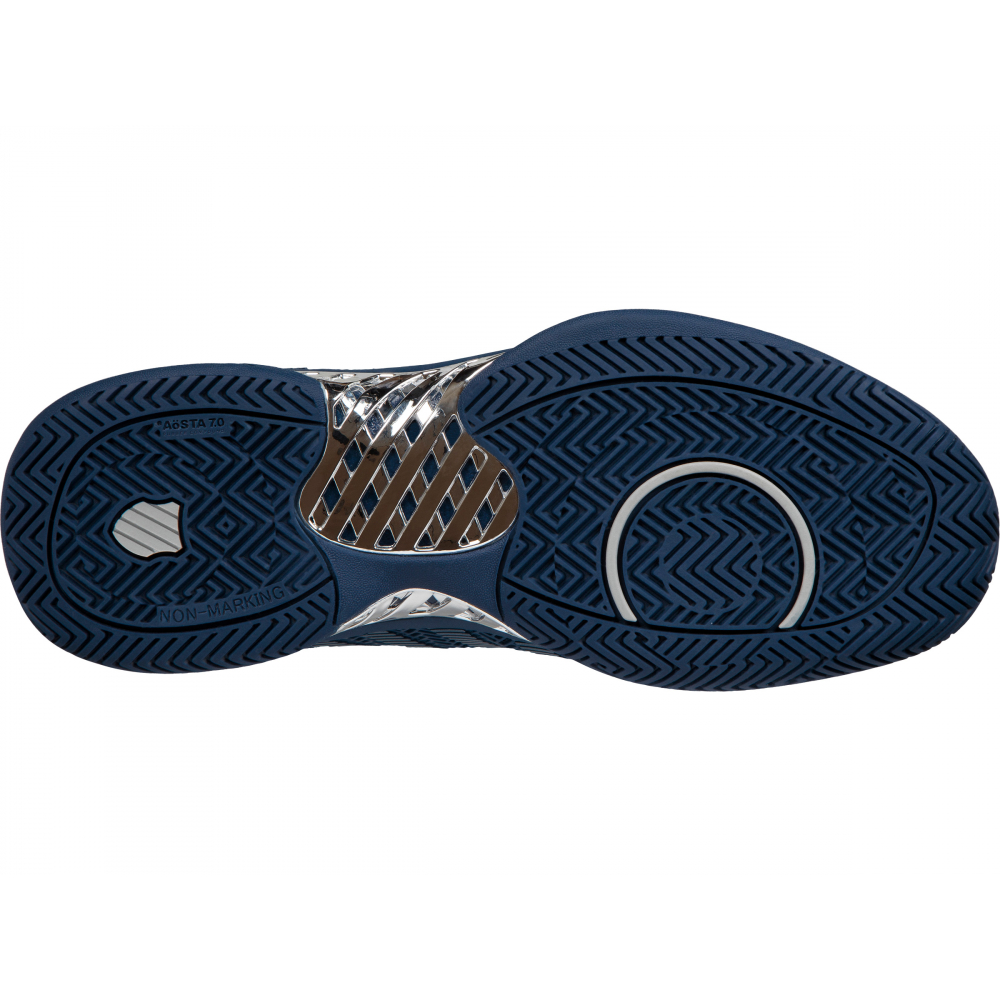 K-Swiss Men's Hypercourt Express SE Tennis Shoes (Insignia Blue/Silver)