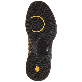 06806-071 K-Swiss Men's Hypercourt Express 2 2E Wide Tennis Shoes (Moonless Night/Amber Yellow)
