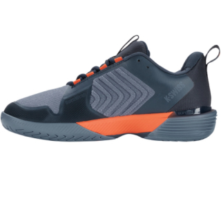 06988-477 K-Swiss Men's Ultrashot 3 Tennis Shoes (Orion Blue/Windward Blue/Scarlet Ibis) - Left