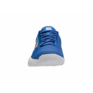 06989-444 K-Swiss Men's Bigshot Light 4 Tennis Shoes (Classic Blue/White/Berry Red) - Front