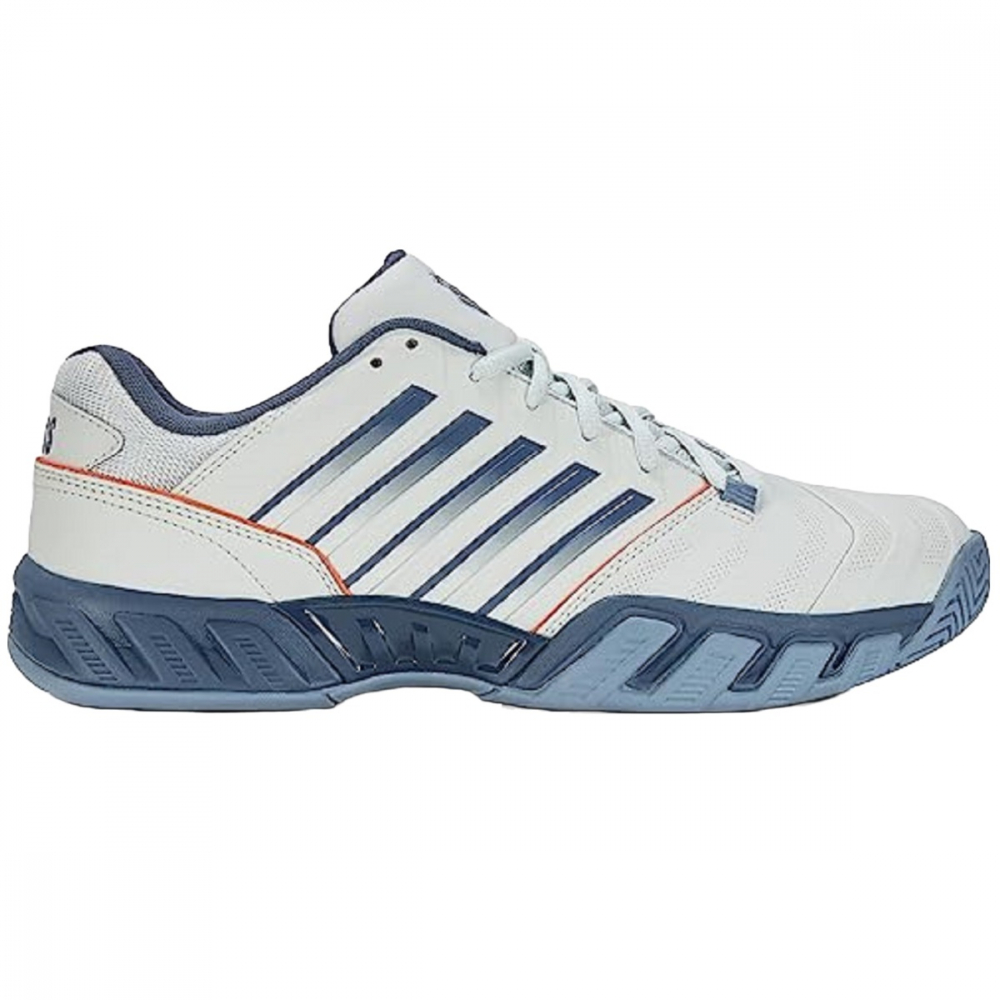 06989-484 K-Swiss Men's Bigshot Light 4 Tennis Shoes (Blue Blush/Orion Blue/Windward Blue)