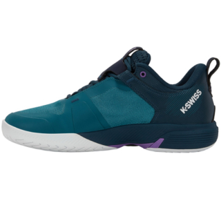 07395-435 K-Swiss Men's Ultrashot Team Tennis Shoes (Colonial Blue/Reflecting Pond/Amethyst Orchid/Biscay Bay ) - Left