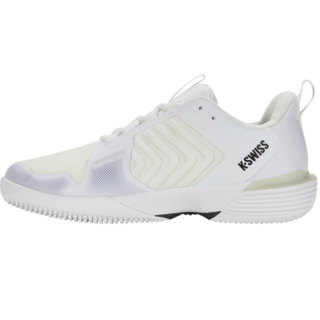 08560-102 K-Swiss Men's Ultrashot 3 Tennis Shoes Grass (White/White) - Left