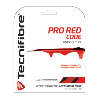 Tecnifibre Pro Red Code 17g Tennis String (Set)