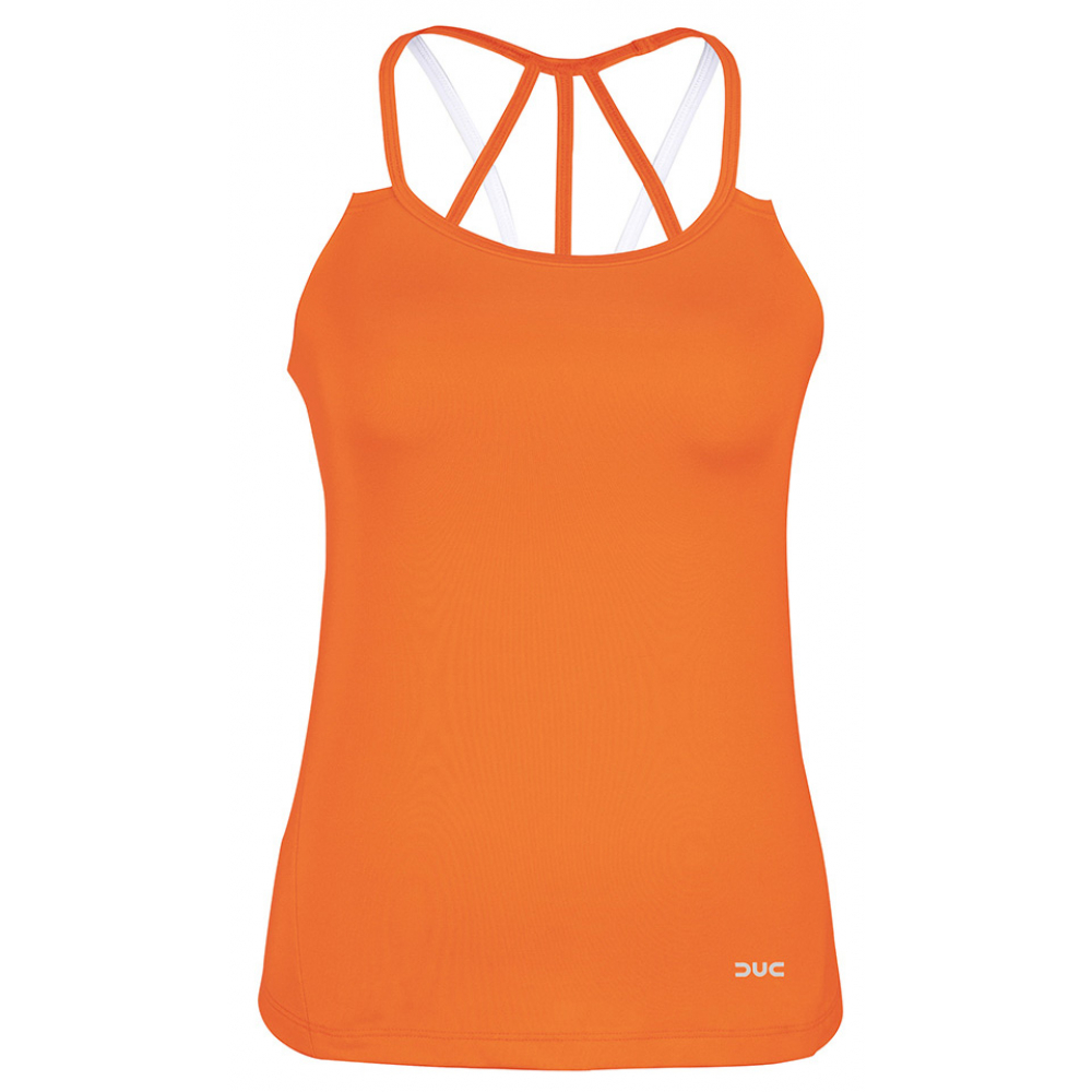 DUC Chic Women's Tennis Tank (Orange)