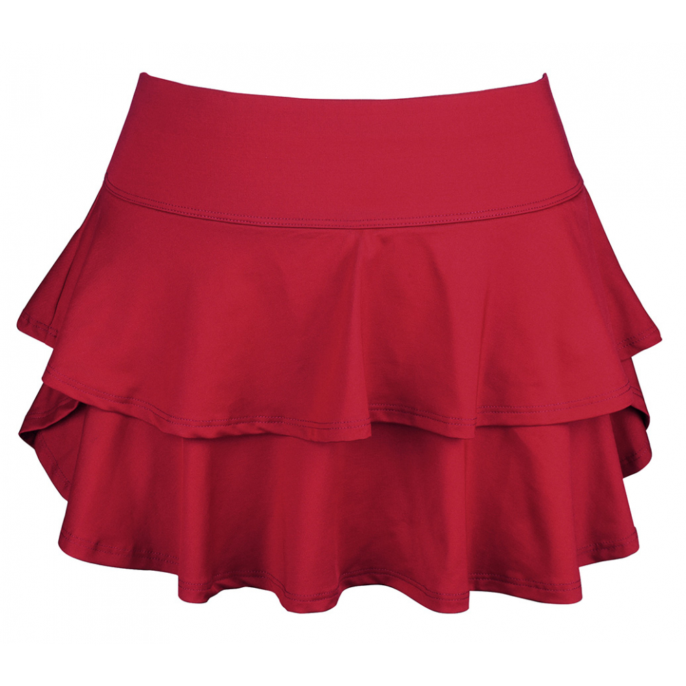DUC Belle Women's Tennis Skirt (Cardinal) [SALE]