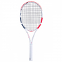 101404-323-Black-CSC Babolat Pure Strike 18x20 Tennis Racquet (3rd Gen) strung w Black SG Spiraltek Syn Gut String