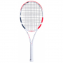 101406-323-Black-CSC Babolat Pure Strike 16x19 Tennis Racquet (3rd Gen) strung with Black SG Spiraltek Syn Gut String