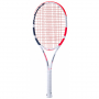 101406-323-Red-CSC Babolat Pure Strike 16x19 Tennis Racquet (3rd Gen) strung with Red SG Spiraltek Syn Gut String