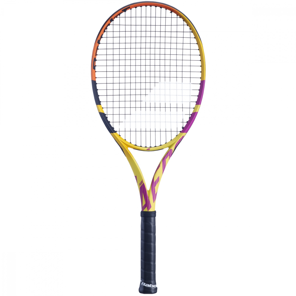 101464-352 Babolat Pure Aero Rafa Team Tennis Racquet (Yellow/Orange/Purple)