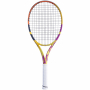 101468-352-Black-CSC Babolat Pure Aero Rafa Lite Tennis Racquet strung w Black SG Spiraltek Syn Gut String