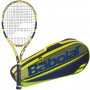 102390-191-751202-142-BNDL Babolat Aero G  Tennis Racquet + Yellow Club Bag Starter Bundle