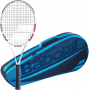 102414-323-751202-146-BNDL Babolat Evo Strike + Blue Club Bag Tennis Starter Bundle