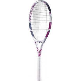  102519-3R-BNDL Babolat Evo Aero Lite + Blue Club Bag Tennis Starter Bundle (Pink)