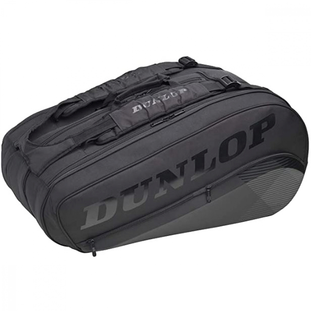 10312714 Dunlop CX Performance 8 Racquet Thermo Tennis Bag (Black/Black)