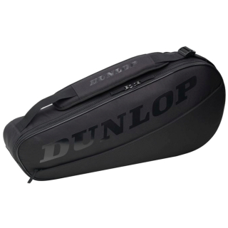 10312732 Dunlop CX Club 3 Racquet Tennis Bag (Black/Black)