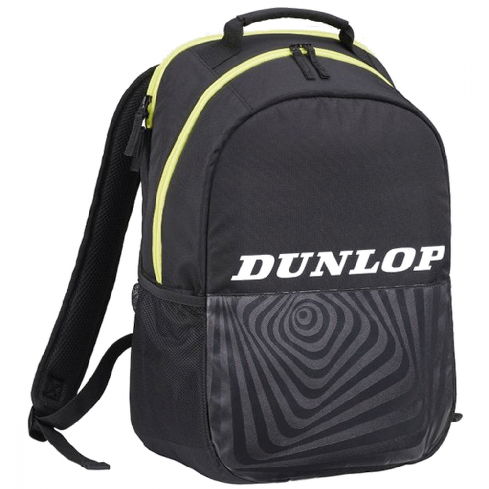 10325364 Dunlop SX Club Tennis Backpack (Black/Yellow)
